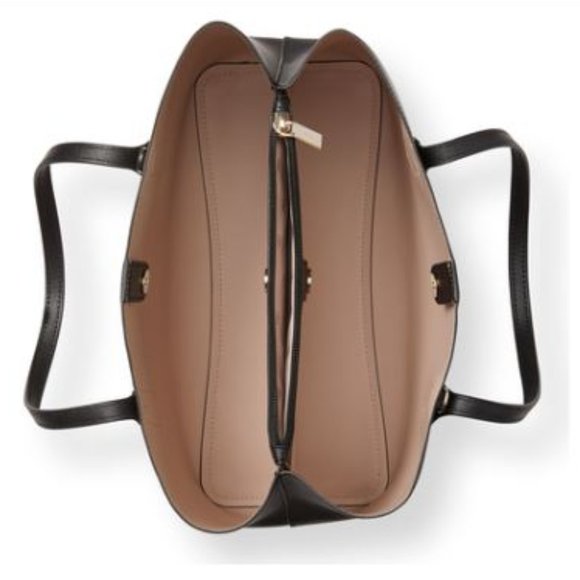 Kate Spade Harper Satchel in Black Leather Adjustable Removable Strap NWT! - Picture 5 of 10